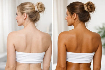 Before and After At-Home Spray Tan Results - R.B.F Cosmetics