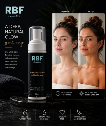 Rbf tan in the shade ultra dark! It’s if you dare 😍