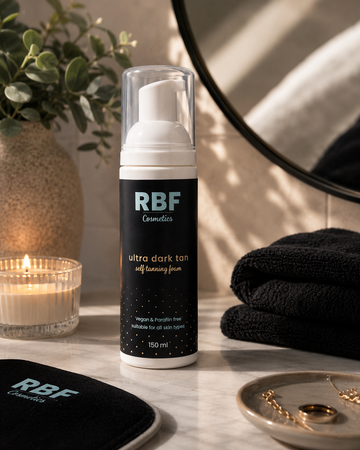 Rbf tan in the shade ultra dark! It’s if you dare 😍