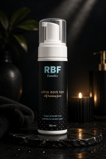 Rbf tan in the shade ultra dark! It’s if you dare 😍 - R.B.F Cosmetics